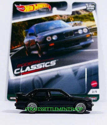 BMW M3 HOT WHEELS 2021 MODERN CLASSICS '92 NEGRO SUELTO COMO NUEVO Foto 1 de 2