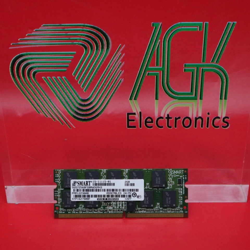 Cisco 15-11115-01 SMART SG570568FG8RWDGMH3 2GB PC2-2400 DDR2 2RX8 244Pin Memory - Image 1 of 1