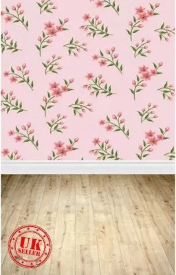 Fondo de Fotografía Fondo de Madera Flora Rosa Papel Mural 5x7 pies Foto 1 de 3