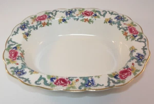 Royal Doulton Majestic Collection Booths Floradora Gold 10" Serving Bowl VGC - Picture 1 of 6