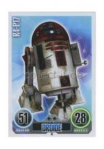 Force Attax 16 - R4-P17 - Droid - The Republic SERIES 1 (2010)