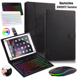 Beleuchtet Tastatur Maus Tasche für Amazon Fire Max 11 13th HD 10/10 Plus 2023 - Bild 1 von 51