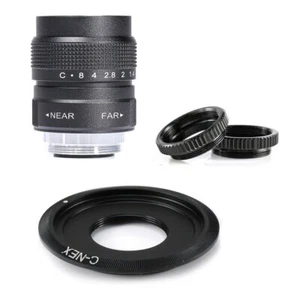 Fujian 25mm F1.4 CCTV C-mount Lens for Fujifilm Fuji FX mount Camera XPro1 XPro2 - Picture 1 of 10