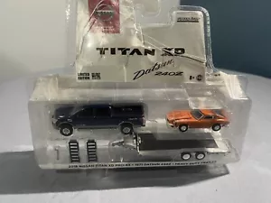North America Nissan Titan Xd Pickup Truck Green Light Datsun 1/64 Greenlight Us - Picture 1 of 12