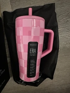 Brumate x Krista Horton Era Pink Checkered 30 oz (Limited Edition) - Picture 1 of 5