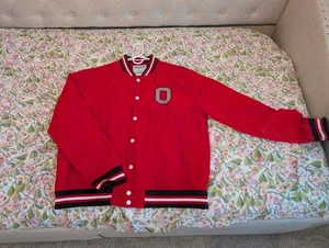 Authentic Homefield Ohio State Vintage Buckeyes Script Bomber Jacket - Size L - Bild 1 von 5