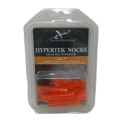 12 Pack: Carbon Express Hypertek CXL 2 Arrow Nocks Fluorescent Red: W3418 - Image 1 of 3