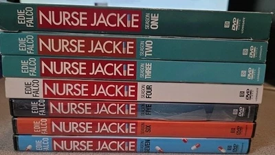 Nurse Jackie DVD Complete Series 1-7, Showtime, Edie Falco Foto 1 de 4