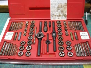 Snap-on Tools 76 Piece Tap & Die Set TDTDM500 Lot# HBD1 - Picture 1 of 11