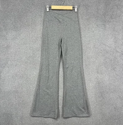 GAP Teen Pants Youth Teen 10 Gray Flare Crossover Waist Activewear Yoga Athletic - Image 1 of 4