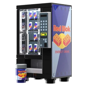 Red Brick Energy Drink Vending Machine made using LEGO parts - B3 Customs - Picture 1 of 2