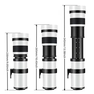 Olympus 4/3 MFT Mount 420-800mm Super Telephoto Lens for MFT DSLR Cameras - Picture 1 of 4