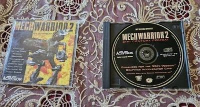 MechWarrior 2 (PC, 1995) - Viene en estuche de joyas genérico roto Foto 1 de 4