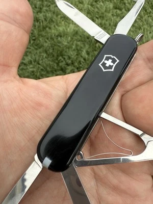 EXCELLENT - Victorinox Executive 74mm Black - Collectible / Discontinued / Rare - Image 1 of 4