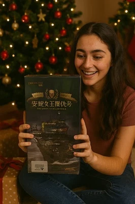 Piececool Queen Anne’s Revenge Kit Modelo Barco Pirata Metal 3D - Nuevo Sellado Foto 1 de 4