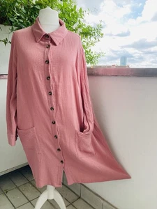 Musselin Hemdenkleid/ Longbluse Gr 52-56 ( kleine 56 ) - Bild 1 von 7