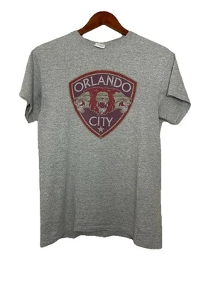 Gildan Orlando City Team City Gray Men's Tshirt Small - Image 1 of 4