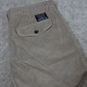 The Stronghold Hose Herren 32x30 Beige Cord Relaxed Fit Tapered Leg Outdoor - Bild 1 von 11
