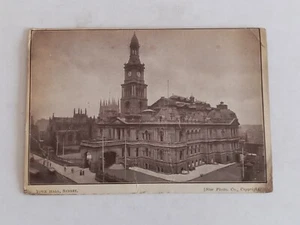 ***SYDNEY - TOWN HALL*** VIAGGIATA (1921) !!! - Foto 1 di 2