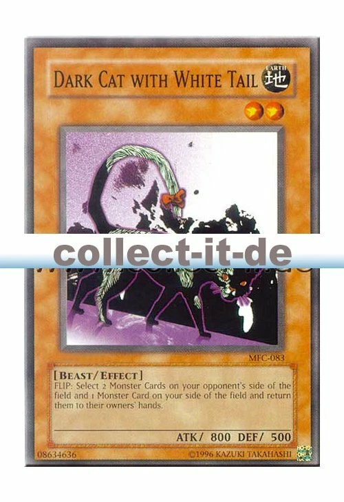 Yugioh - MFC-083 - Dark Cat With White Tail englisch - Bild 1 von 1