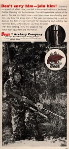 1964 Bear Archery Bogen "Neide ihn nicht" Originalanzeige  - Bild 1 von 1