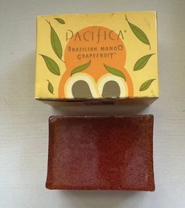 Pacifica Brazilian Mango Grapefruit Soap Handmade in USA 6 oz New in Box - Picture 1 of 3