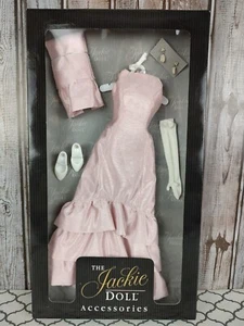 Franklin Mint The JACKIE DOLL Accessories EMBASSY DINNER Pink Gown Ensemble NIB - Picture 1 of 8