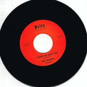 THE KNIGHTS - I WANT TO LOVE YOU (Killer! -Soul Garage RnB Rock 'n' Roll) REPRO - Imagen 1 de 2