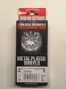 TAMIYA - Chrome-Felge + Reifen (10 Speichen) 26mm (53956) - Bild 1 von 2