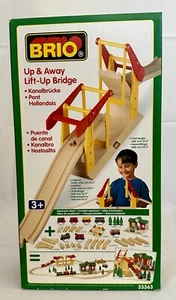 BRIO 33363, Wooden Railway System, “Up & Away Lift-Up Bridge”, Vintage-1999, New - Picture 1 of 5