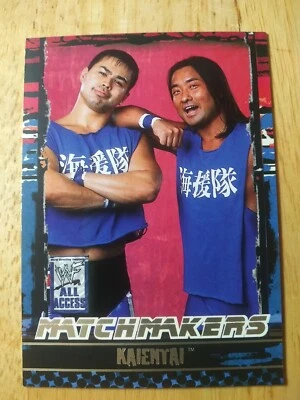 Kaientai | 2002 Fleer WWF All Access #10MM Match Makers - Image 1 of 2