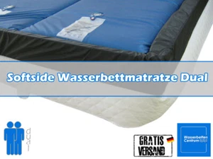 Wasserbettmatratze Softside Dual - Wasserkern - Matratze - 1 Seite - 160x200-220 - Bild 1 von 3