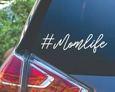 Calcomanía de vinilo adhesiva Momlife Mom Minivan Coche YETI Vaso Furgoneta Foto 1 de 4
