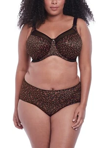 ๐ฅ Goddess Kayla Banded Underwire Bra โ Dark Leopard ๐ | Plus Size Support $49 - Picture 1 of 4