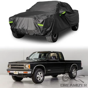 Pickup Truck Cover Waterproof Rain Dust UV Outdoor Protector For Chevrolet S10 - Picture 1 of 9