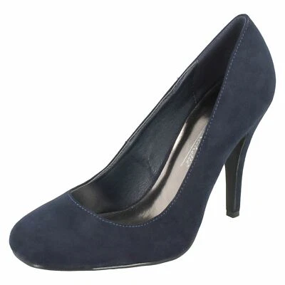 Mujer Anne Michelle 'F9757' Microfibra Zapatos de Salón Tacón Alto - Imagen 1 de 3