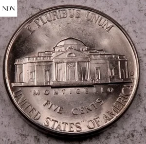 Jefferson Nickel 1939-S - Casi sin circular (AU) - ¡Fecha semi-clave! - Imagen 1 de 2