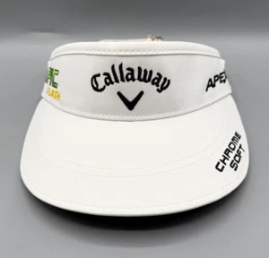 Callaway Visor Hat Odyssey Golf Chrome Soft Apex Epic Flash White Adjustable Cap - Picture 1 of 8