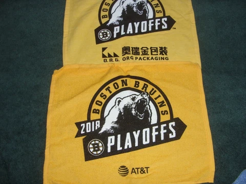 (2)  Boston  Bruins  Playoff  Rally  Towel Cover