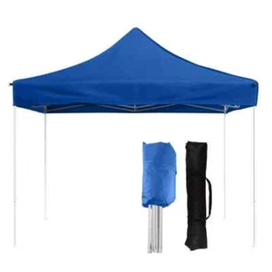 Pop-Up Outdoor Canopy Shade-10x10 Water-Resistant Party Tent Instant Setup - Picture 1 of 6