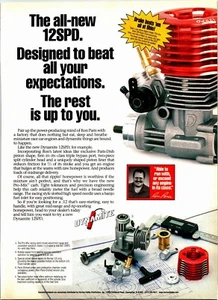 Dynamite 12SPD RC Engines Print Ad Wall Art Decor - Picture 1 of 1