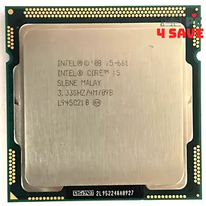 1st Gen Intel Core i5-661 3.33GHz 2-Core 4MB LGA1156 Desktop CPU SLBNE SLBTB - Picture 1 of 1