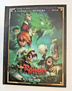 BITTEN the Full Moon Book by Raul Garcia Cornelia Funke Hardcover Teen Horror - Picture 1 of 12