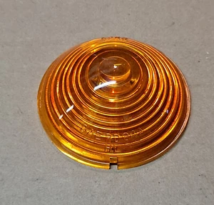 1955-1971 Jeep CJ5 CJ6 NOS Right Left Amber PARKING LAMP LENS 935924 - Picture 1 of 3