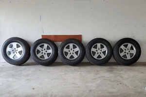 ✅5x Original Jeep Wrangler Sahara JK Kompletträder Ganzjahresreifen 245/75R17 - Bild 1 von 22