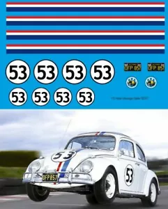 1/10 Herbie RC Decals per Beetle TBD477 - Bild 1 von 1