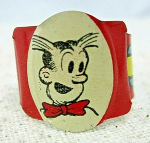 1949 Post Toasties Dagwood Litografía Anillo Litografía Postes Corn Flakes Rubia - Imagen 1 de 6