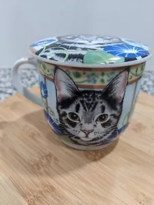 The Meow Collection di Andrea Sadek tazza da tè colino bianco - Foto 1 di 9
