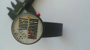 ALAIN SILBERSTEIN KLOK  WATCH  "SORRY, JUST MARRIED"  VERY RARE FANNY JOKE - Picture 1 of 12