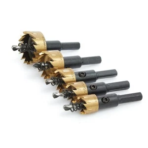 12–100 mm HSS Bohrer, Lochsägezahn Set, Edelstahl Metalllegierungsschneider - Bild 1 von 63